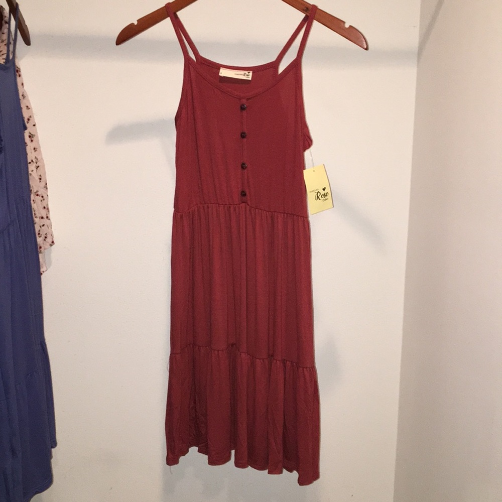 HP NWT FOREVER ROSE DUST COLOR PARTY DRESS